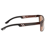 Breed Pyxis Titanium Polarized Sunglasses - Brown/Brown BSG024BN