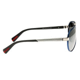 Breed Octans Titanium Polarized Sunglasses - Blue/Black BSG028BL