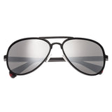 Breed Dorado Titanium Polarized Sunglasses - Black/Black BSG030BK