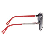 Breed Dorado Titanium Polarized Sunglasses - Red/Black BSG030RD