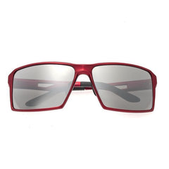 Breed Centaurus Aluminium Polarized Sunglasses - Red/Silver BSG021RD