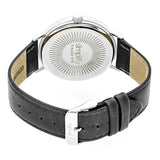 Simplify The 2900 Leather-Band Watch - Silver/Charcoal SIM2902