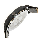 Simplify The 2900 Leather-Band Watch - Black SIM2904