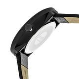 Simplify The 3000 Leather-Band Watch - Black SIM3001