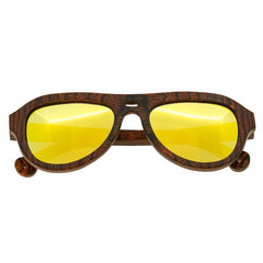 Spectrum Stroud Wood Polarized Sunglasses - Orange/Gold SSGS110GD