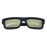 Spectrum Knox Wood Polarized Sunglasses - Blue/Silver SSGS115SR