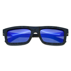Spectrum Knox Wood Polarized Sunglasses - Blue/Blue