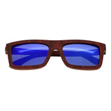 Spectrum Clark Wood Polarized Sunglasses - Cherry/Blue SSGS119BL