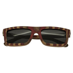Spectrum Parkinson Wood Polarized Sunglasses - Cherry Zebra/Black