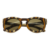 Spectrum Powers Wood Polarized Sunglasses - Multi/Brown SSGS123BN