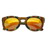 Spectrum Kekai Wood Polarized Sunglasses -Multi/Red SSGS125RD