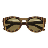 Spectrum Dorian Wood Polarized Sunglasses - Cherry Zebra/Brown SSGS128BN