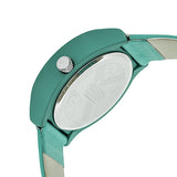 Crayo Atomic Leather-Band Watch - Turquoise CRACR3505