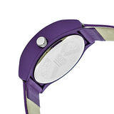 Crayo Atomic Leather-Band Watch - Purple CRACR3507