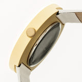 Simplify The 4100 Leather-Band Watch - Gold/White SIM4104