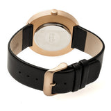 Simplify The 4100 Leather-Band Watch - Rose Gold/Black SIM4106
