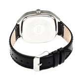Simplify The 3500 Leather-Band Watch - Silver/Black SIM3501
