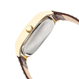 Simplify The 3500 Leather-Band Watch - Gold/Brown SIM3508