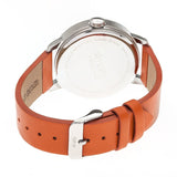 Simplify The 4200 Leather-Band Watch - Orange SIM4203