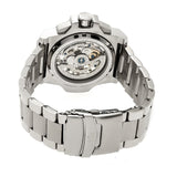 Reign Commodus Automatic Skeleton Bracelet Watch - Silver/Black REIRN4007