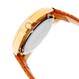 Bertha Amelia Leather-Band Watch w/Date - Orange BTHBR6306