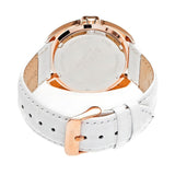 Bertha Amelia Leather-Band Watch w/Date - White BTHBR6307