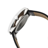 Simplify The 4500 Leather-Band Watch - Silver/Black SIM4501