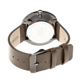 Simplify The 4500 Leather-Band Watch - Pewter SIM4506