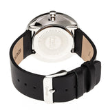 Simplify The 4400 Leather-Band Watch - Black/Silver SIM4402
