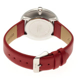 Simplify The 4000 Leather-Band Watch - Red SIM4003