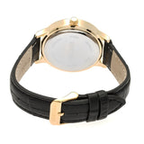 Bertha Eden Mother-Of-Pearl Leather-Band Watch w/Date - Black/Gold BTHBR6504