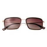 Simplify Parker Polarized Sunglasses - Dark Brown-Gold/Brown SSU103-TR