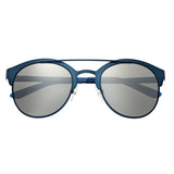 Breed Phoenix Titanium Polarized Sunglasses - Blue/Silver BSG036BL
