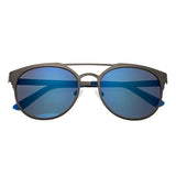 Breed Mensa Titanium Polarized Sunglasses - Gunmetal/Blue BSG037GM