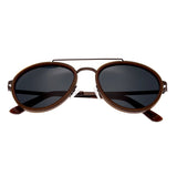 Breed Gemini Titanium Polarized Sunglasses - Brown/Black BSG038BN