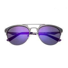 Breed Hercules Titanium Polarized Sunglasses - Silver/Purple BSG039SL