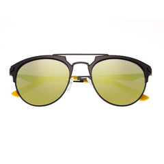 Breed Hercules Titanium Polarized Sunglasses - Gunmetal/Celeste-Yellow BSG039GM