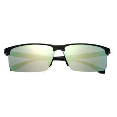 Breed Xenon Titanium Polarized Sunglasses - Black/Celeste-Yellow