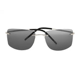 Breed Aero Polarized Sunglasses - Silver/Black BSG041SL
