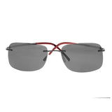 Breed Orbit Titanium Polarized Sunglasses - Black/Black BSG042BK