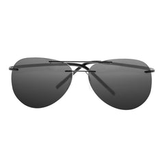Breed Luna Polarized Sunglasses - Black/Black