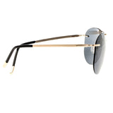 Breed Luna Polarized Sunglasses - Gold/Black BSG044GD