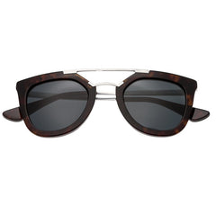 Bertha Ella Polarized Sunglasses - Black/Black