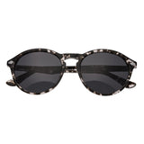 Bertha Kennedy Polarized Sunglasses - Silver Tortoise/Black BRSBR013S