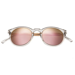 Bertha Hayley Polarized Sunglasses - Clear/Rose BRSBR014W