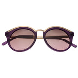 Bertha Caroline Polarized Sunglasses - Purple/Brown BRSBR015P