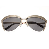 Bertha Aubree Polarized Sunglasses - Gold/Black BRSBR017G
