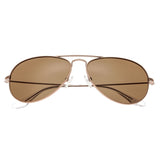 Bertha Brooke Polarized Sunglasses - Rose Gold/Brown BRSBR018W
