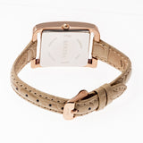 Bertha Marisol Swiss MOP Leather-Band Watch - Cream BTHBR6904