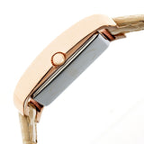 Bertha Marisol Swiss MOP Leather-Band Watch - Cream BTHBR6904